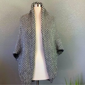 Zara Open front knit shawl cardigan medium